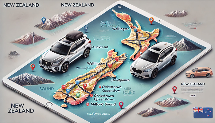 Rental Car services at Auckland Ariport